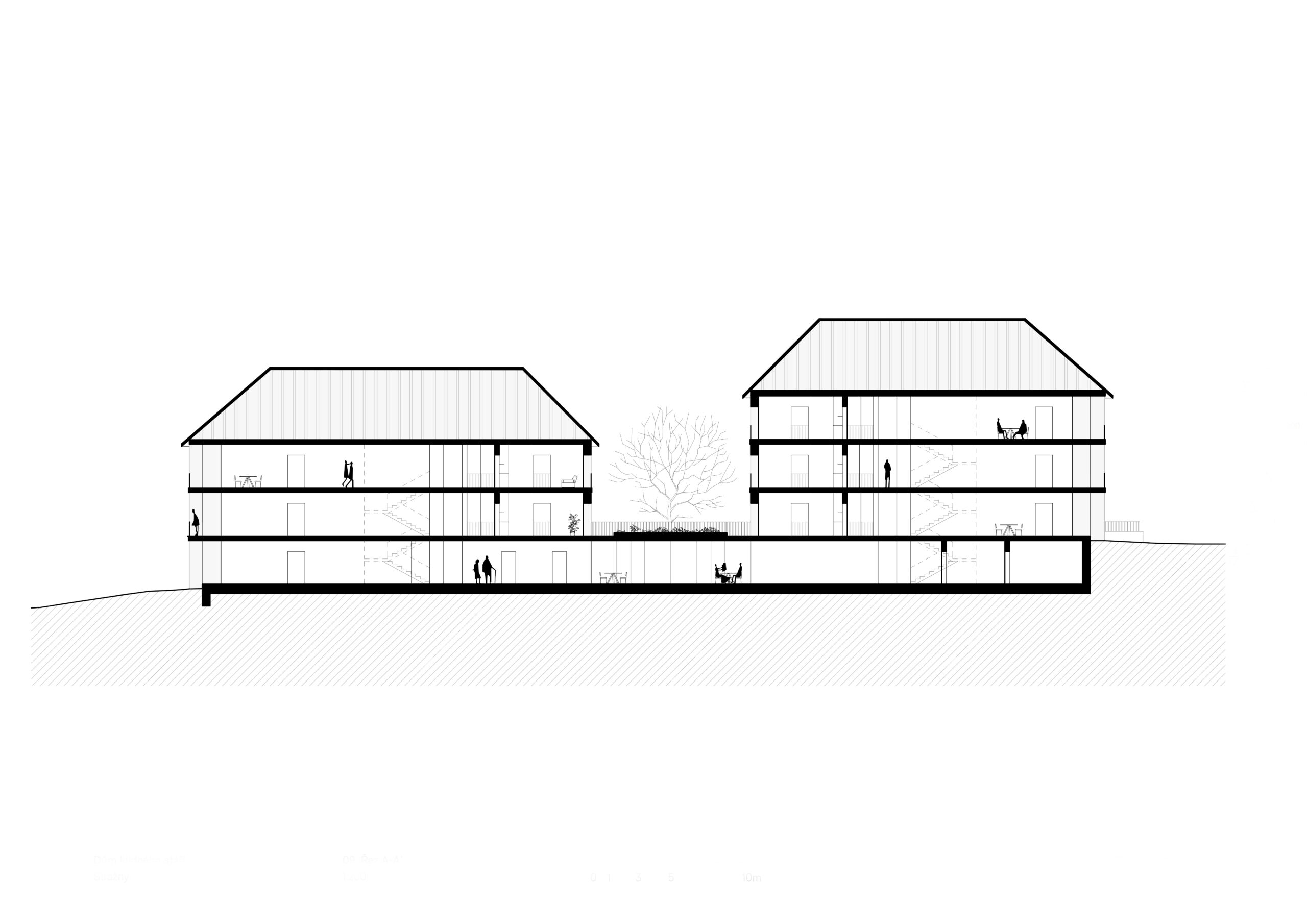 rdth-architekti-dum-klidneho-stari-rez RDTH-ARCHITEKTI-Byt-Siroka-Praha-interier-Boysplaynice-Dechem-04